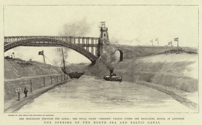 افتتاح بحر الشمال وقناة البلطيق بواسطة إدوارد دي مارتينو